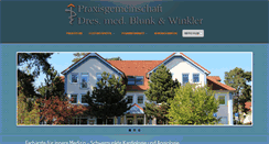 Desktop Screenshot of kardiopraxis-blunk-winkler.de