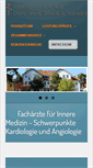 Mobile Screenshot of kardiopraxis-blunk-winkler.de